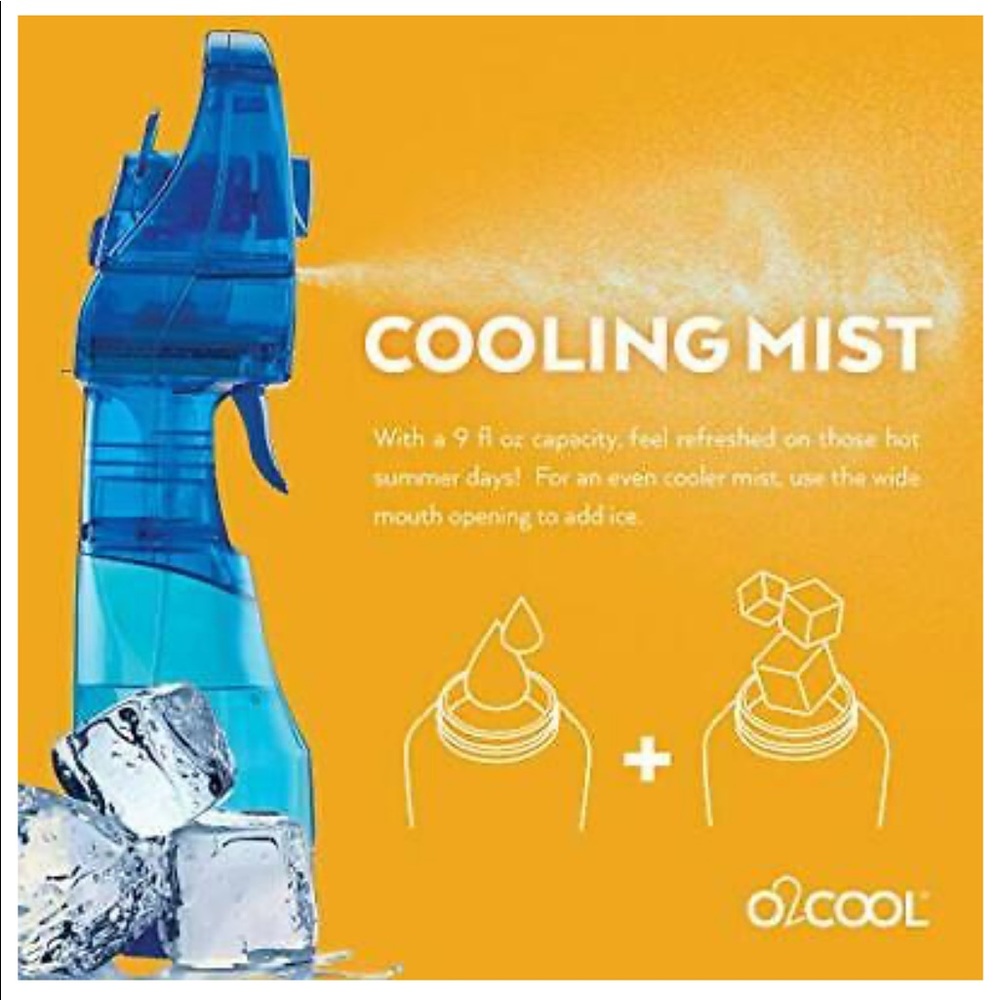 New o2 cool fan in blue